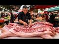 How fast can one bone a 150-kilogram large pig?
