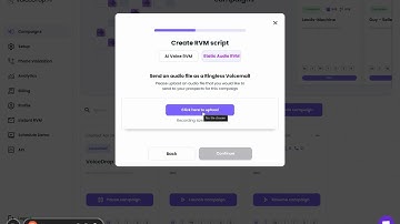 Send Instant Ringless Voicemails with VoiceDrop.ai