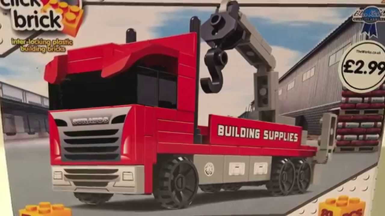 Click Brick Supply Truck - YouTube
