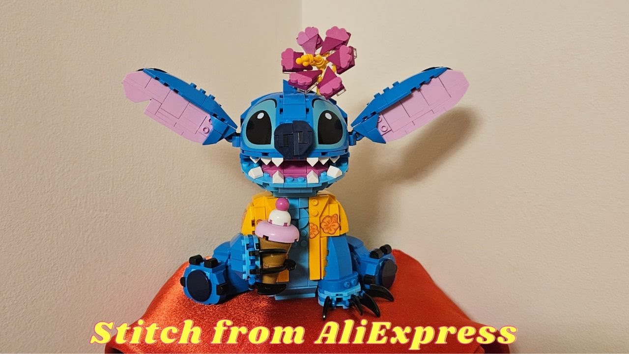 Stitch - Fake Lego 43249 from AliExpress - Mini Blocks - YouTube
