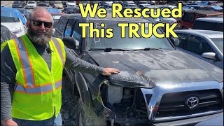 We Saved this 2nd Gen Toyota Tacoma From the Salvage Auction