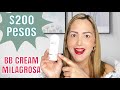 COMPRÉ UNA BB CREAM KOREANA EN $200 PESOS | ES MILAGROSA 🤩