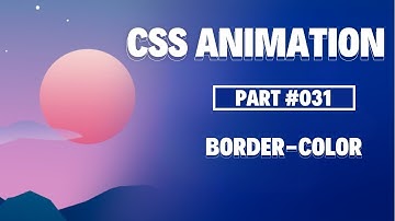 STOP Making This CSS Animation Border Color Mistake @cleverProgrammer09