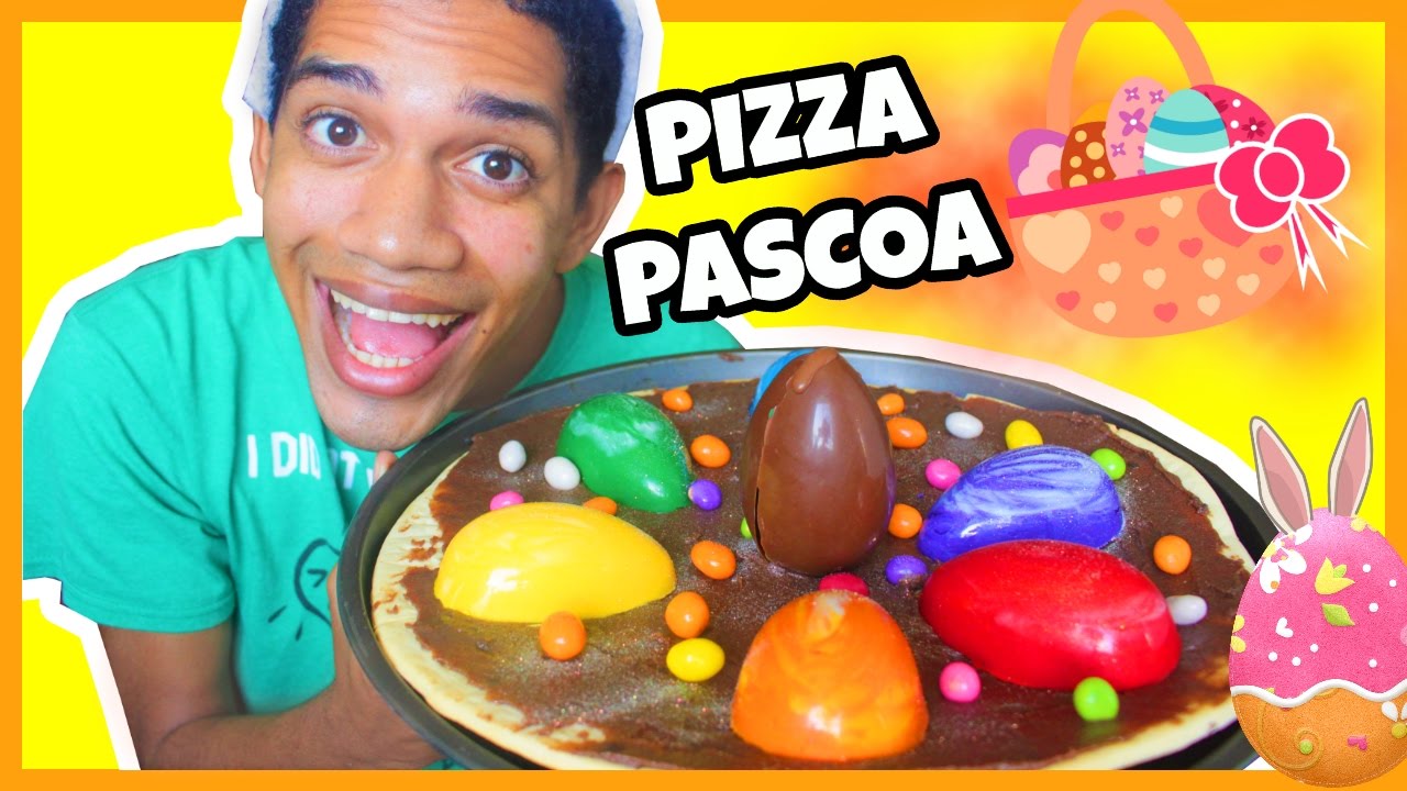 PIZZA DE OVO DE PASCOA YouTube