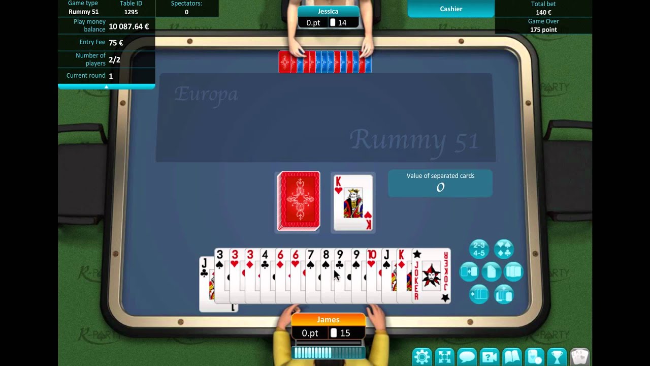 Rummy-Party Tutorial | Game | Order Cards - YouTube