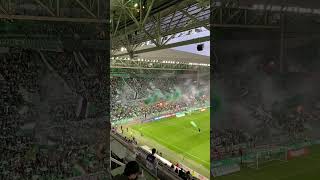ASSE - Dunkerque : les Magic Fans craquent d'entree ! #pourtoi  #asse