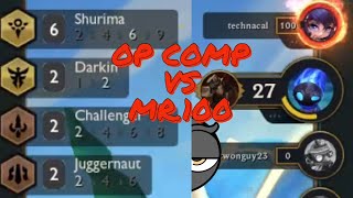 6 Shurima beat MR 100 in a 1v1 endgame! Featuring a OP Fiora! Teamfight Tactics 13.18 B-Patch