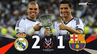 Real Madrid 2 x 1 Barcelona ● 2012/13 Supercopa de España Final 2nd Leg Highlights & Goals HD