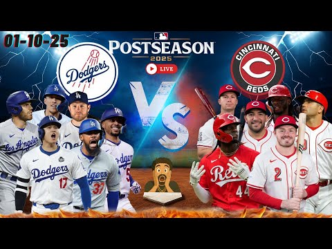 EN VIVO🔴Los Angeles Dodgers 🆚 Cincinnati Reds - Juego #02 LIVE (01/10/25) 🔴⚾n