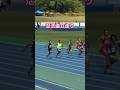 まるで腕振りなしで立ったまま走って見えるのにとんでもなく進んでいく50m05秒台#shorts