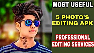 Top 5 Photo's Editing Apk For Android |Professional 5 Picture Editing App|#TechnicalSanjeev screenshot 2
