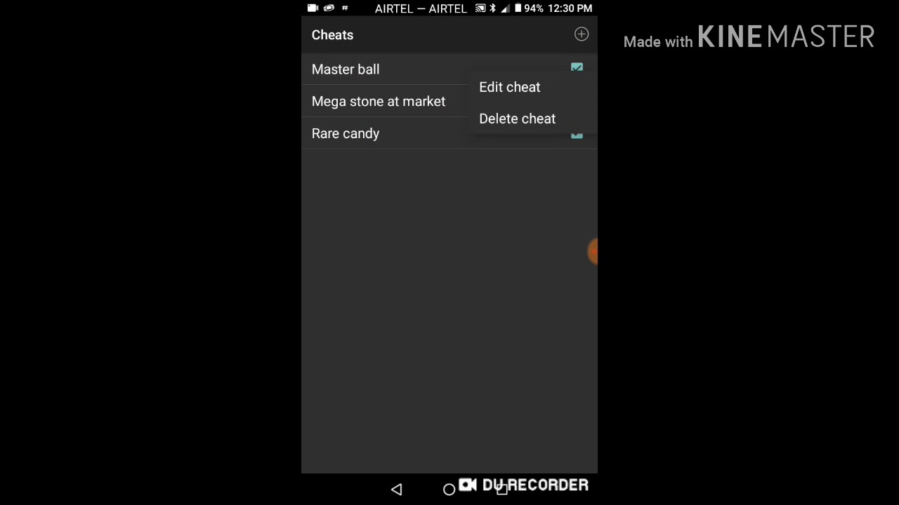 Master ball,Mega stone and rare candy cheat code in Pokemon mega emereld x and y