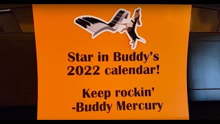 Star In Buddy Mercury's 2022 Calendar Aroo!!!!