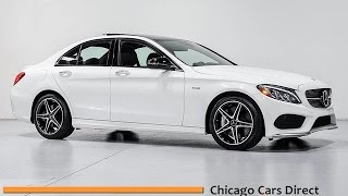 Chicago Cars Direct Reviews Presents a 2016 Mercedes-Benz C-Class C450 AMG - 55SWF6EB8GU102453
