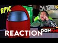Oohami & UKiller Reaction To 'Among Team Fire' Animated [EPIC!!] - Among Us Animation