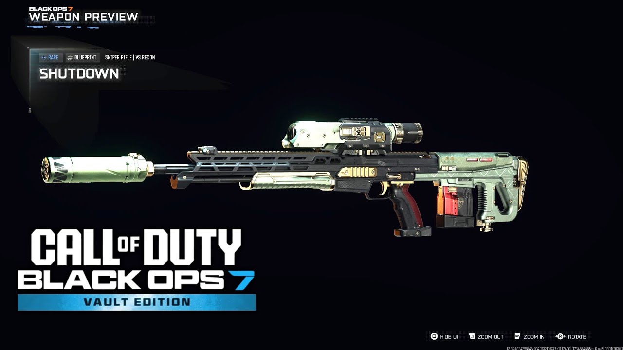 Vs Recon Shutdown Skin BLACK OPS 7 Vs Recon Skins | BO7 Vs Recon ...