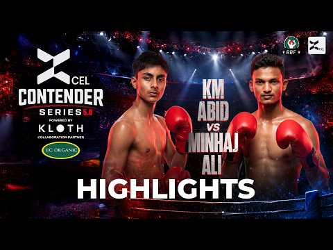 Four Rounds Of Absolute War | KM Abid vs Minhaj Ali | Boxing Highlights | Xcel Contender Series 5.0