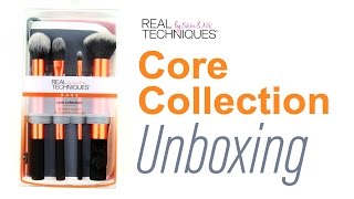 Real Techniques Core Collection Unboxing