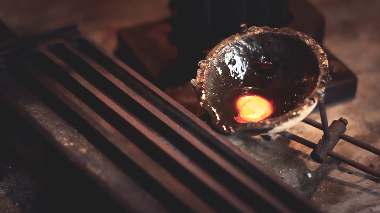 процесс изготовления Золотой караван