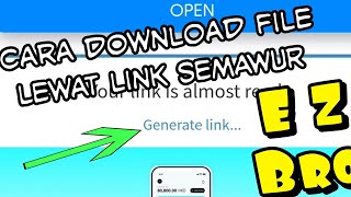 TUTORIAL MELEWATI LINK SEMAWUR... EZ BRO