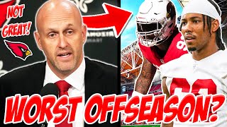 Monti Ossenfort FAILED The Arizona Cardinals This Year With AWFUL Free Agency Signings!