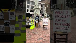 Heather Davis - furloughed USAID contractor speaks at Indivisible MT Town Hall - 3/15/25