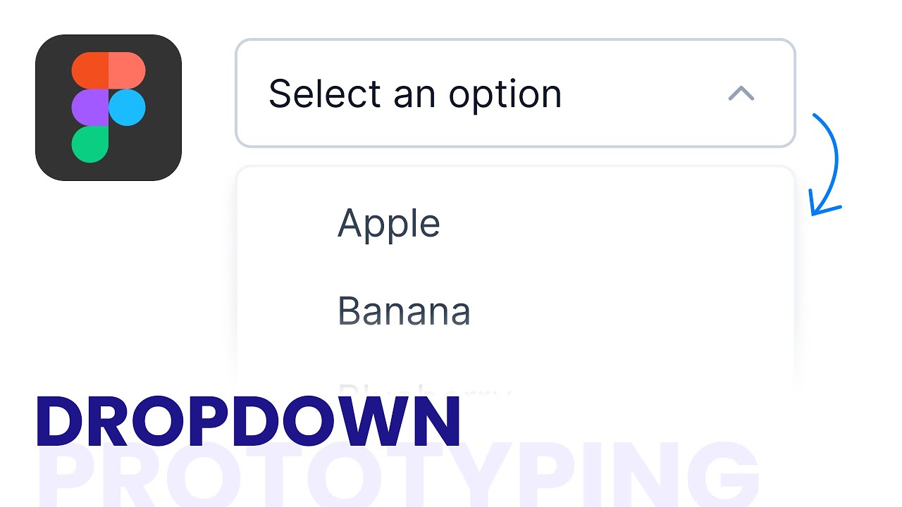 Create a DROPDOWN MENU in Figma (Tutorial) - YouTube