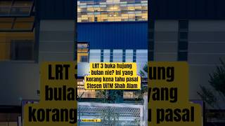 LRT 3 buka hujung bulan nie? Ini yang korang kena tahu pasal Stesen UiTM Shah Alam 🤔 #lrt3