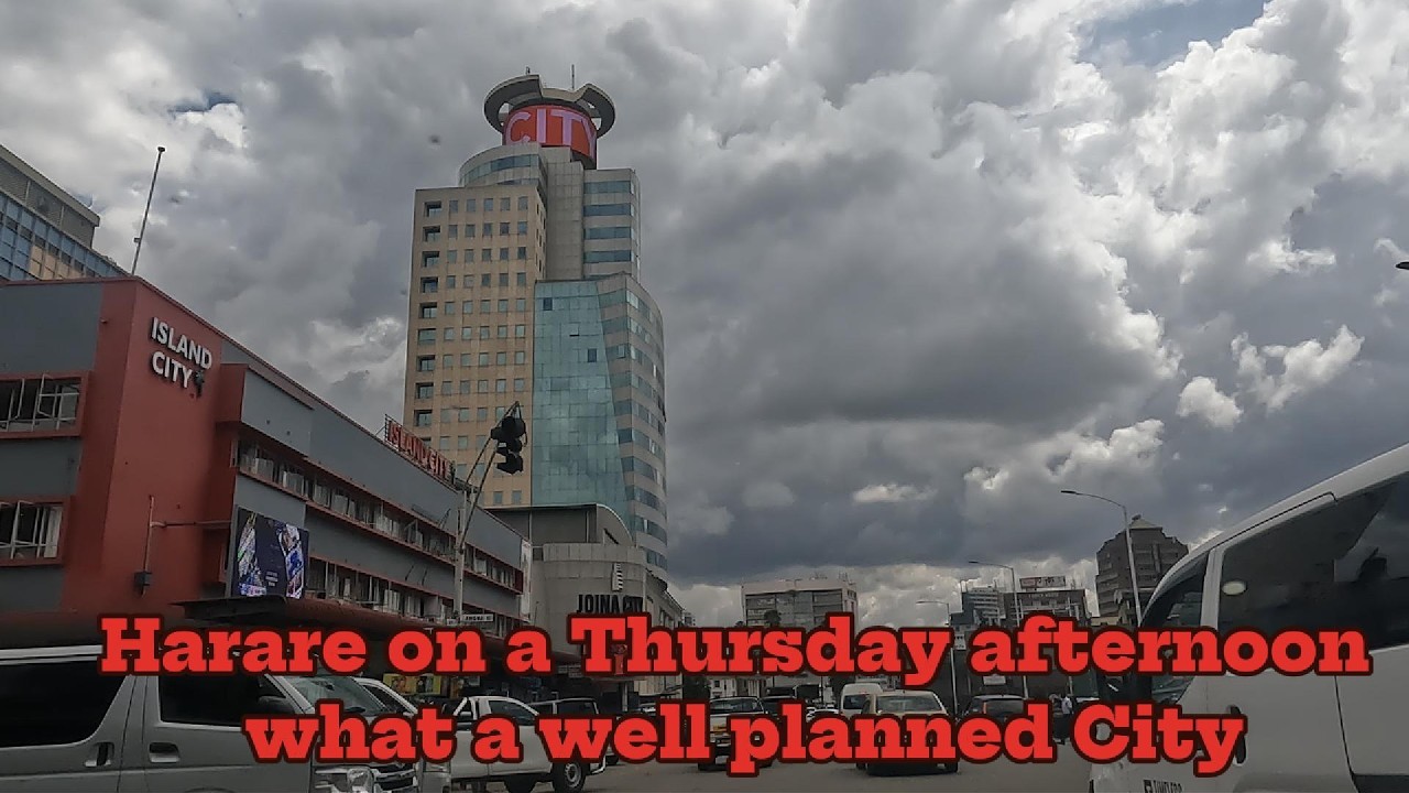 Harare City was well planned ,what a city in Zimbabwe #africa #city #citylife #traffic #roads 