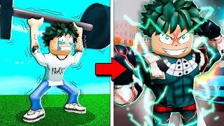 ME VUELVO EL MÁS FUERTE DEKU (Roblox)