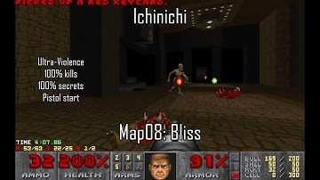 Doom II: Ichinichi - Map08: Bliss (UV-MAX)