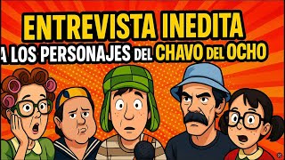 Entrevista Perdida Con Elenco De El Chavo Caracterizados Y Como Nunca Los Viste