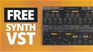 FREE Triple Cheese Synth VST Plugin ( 500+ FREE Presets )