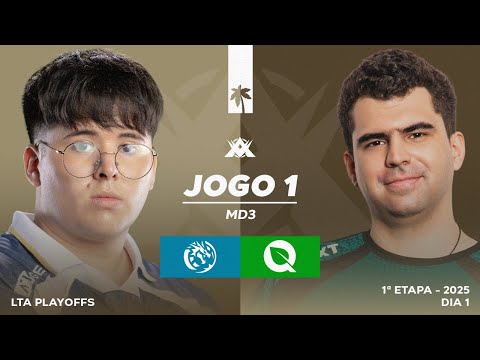 FlyQuest x Leviatan | Jogo 1 - MD3 | Playoffs LTA | 1ª Etapa - 2025