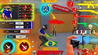 How To New Free Fire setting | free fire ki best sensitivity settings| #prosettings