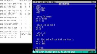 Advanced CGA: Can we do Linear Addressing After All? (Part 1)