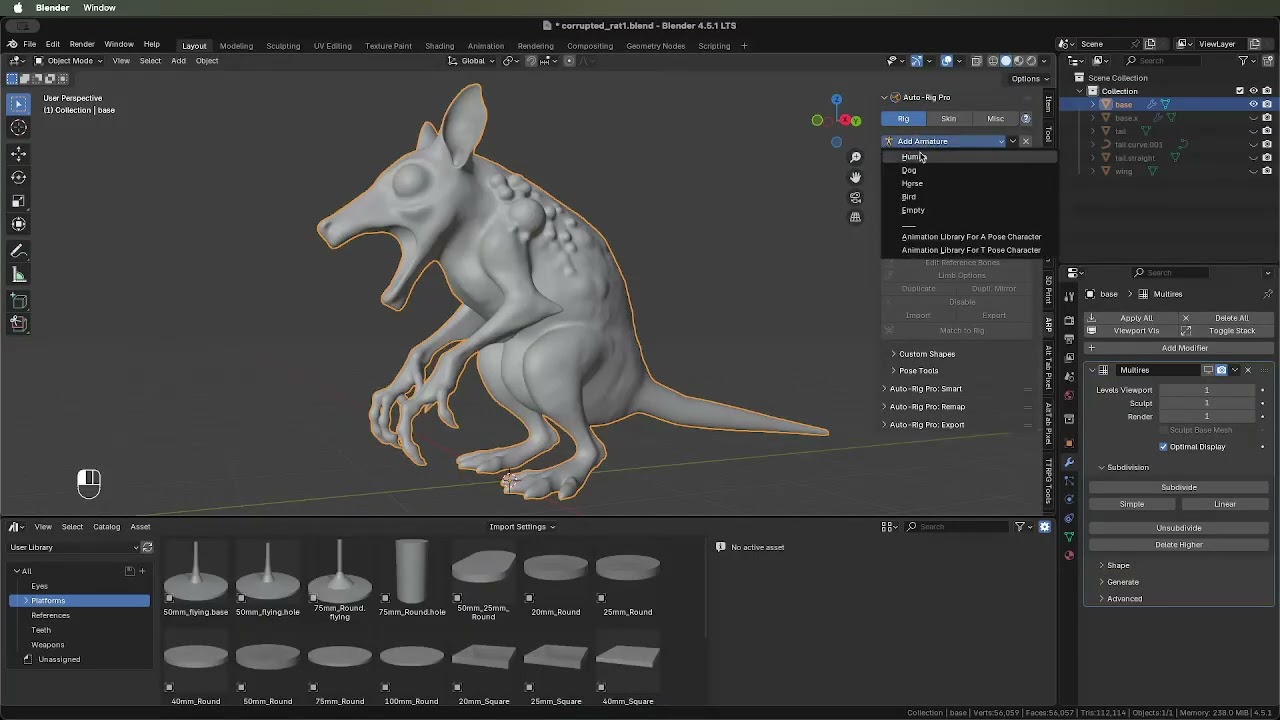 Corrupted Rats Minis - Part 1