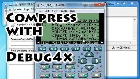 HP calculators: Compress a program with Debug4x - Gaak