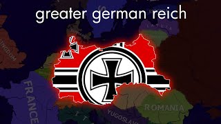 GREATER GERMAN REICH BUT IN 1936 (hoi4 timelapse)