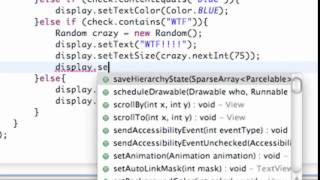 Android Application Development Tutorial   31   Wheres the Fridge, thats Random