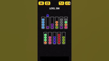 Ball Sort Puzzle level 398 solution