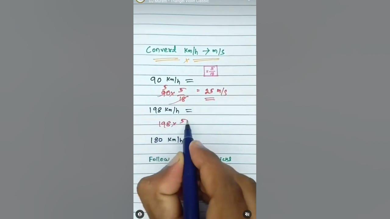 convert-km-h-to-m-s-ssccgl-trendingshorts-sharanacademy-ytviral