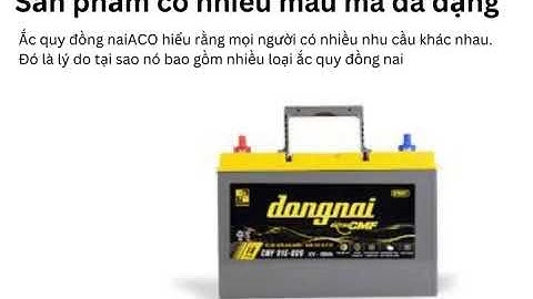 Đánh giá ắc quy đồng nai