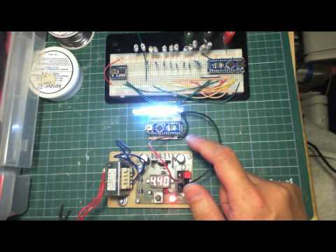 St ar Trek Enterprsie Start Up lighting sequence w/ Arduino V1.0