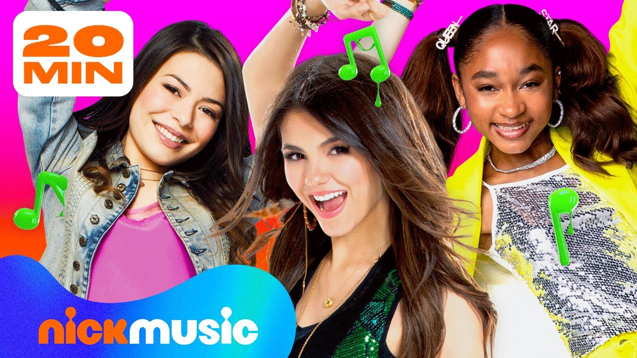 Nonstop Nickelodeon Dance Party Hits w/ School of Rock, Big Time Rush, Victorious 💃 | Nick Music