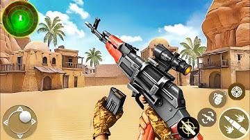 Real Commando Shooting Game - Android GamePlay