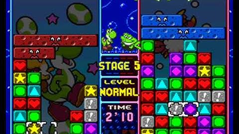 Tetris Attack - VS. Mode (Normal) - Part 1