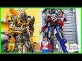 Life Size Transformers Optimus Prime and Bumblebee at Universal Studios Amusement Park!