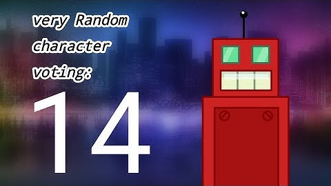 Very Random character voting : 14