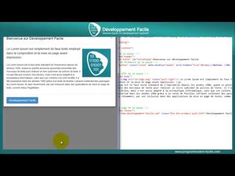 Comment créer des pop up modal avec le Framework BootStrap 3